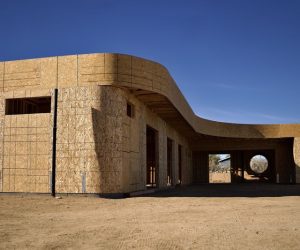 Custom built home in the southern california high desert.